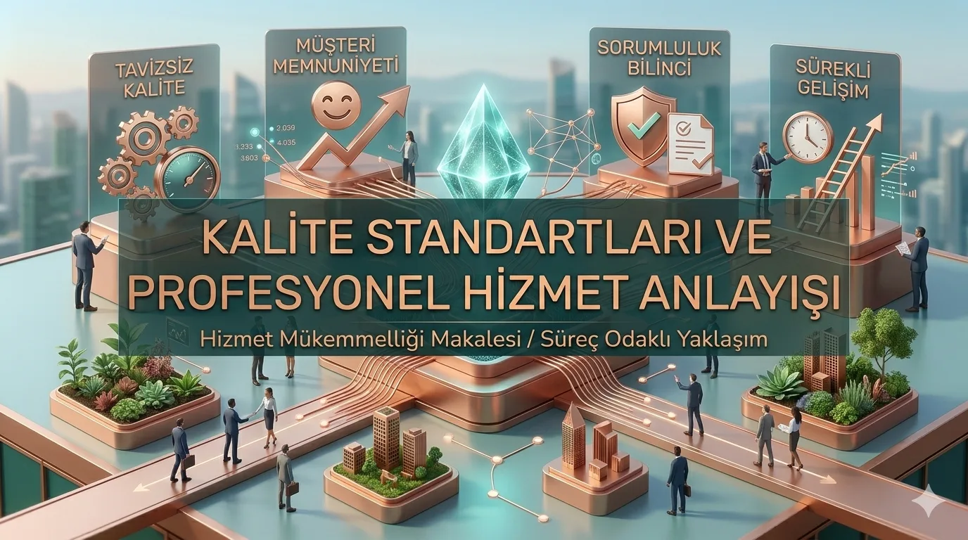 Kalite Standartları ve Profesyonel Hizmet Anlayışı
